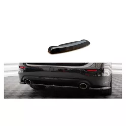 Splitter Infiniti Q50 S I Rear Central Gloss Black