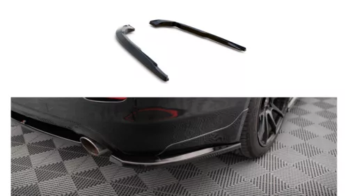 Splitter Infiniti Q50 S I Rear Side v.1 Gloss Black