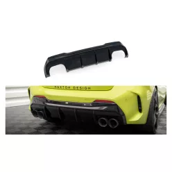   Diffuser BMW 1 F40 M-Pack Rear Valance v.3 Double Exhaust Version Gloss Black