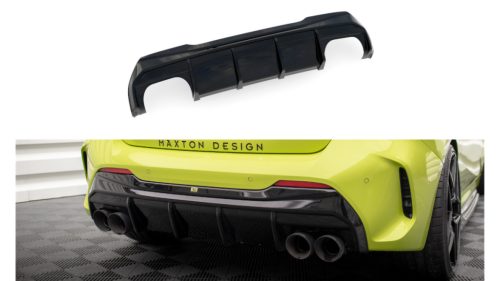 Diffuser BMW 1 F40 M-Pack Rear Valance v.3 Double Exhaust Version Gloss Black