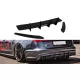 Rear Diffuser & Rear Side Splitters Audi S6 C7 FL