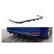 Splitter Lexus ES VII F Sport Rear Central with Diffuser Gloss Black