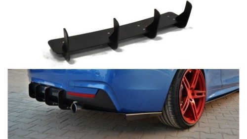 Diffuser BMW 4 F32 F36 F33 M-Pack Rear + Rear Splitter Side