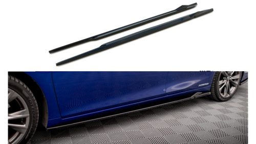 Diffuser Lexus ES VII F Sport Side Skirts Gloss Black