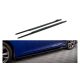 Diffuser Lexus ES VII F Sport Side Skirts Gloss Black