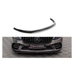   Splitter Mercedes-Benz C AMG Line W205 C205 Facelift Front v.1 Gloss Black