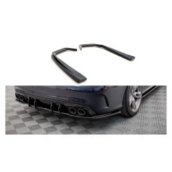   Splitter Mercedes-Benz C W205 C43 Facelift Rear Side Gloss Black
