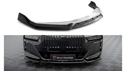 Splitter BMW 7 G70 M-Pack Front v.2 Gloss Black