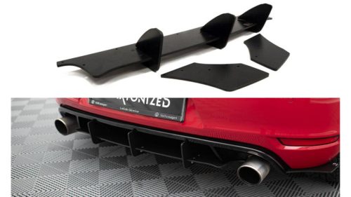 Diffuser Volkswagen Golf VI GTI 35th Rear + Rear Splitter Side