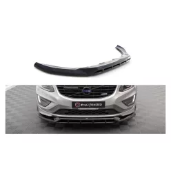 Splitter Volvo XC60 R-Design I Facelift Front Gloss Black