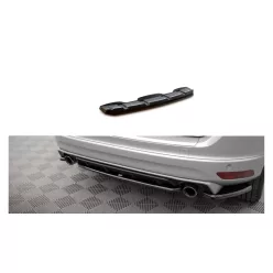   Splitter Volvo XC60 R-Design I Facelift Rear Central Gloss Black
