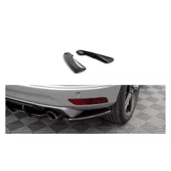   Splitter Volvo XC60 R-Design I Facelift Rear Side Gloss Black