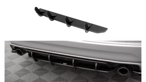 Diffuser Volvo XC60 R-Design I Facelift Rear Street Pro Red