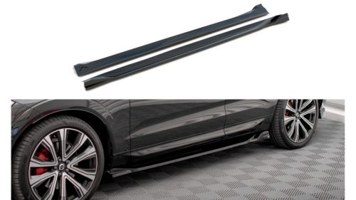 Diffuser Volvo XC60 R-Design II Facelift Side Skirts Gloss Black