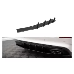 Diffuser Kia Optima IV Facelift Rear Street Pro Red