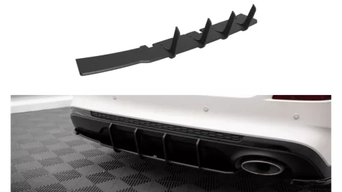 Diffuser Kia Optima IV Facelift Rear Street Pro Red