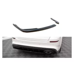 Splitter Kia Optima IV Facelift Rear Side v.1 Gloss Black