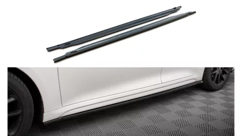 Diffuser Kia Optima IV Facelift Side Skirts Gloss Black