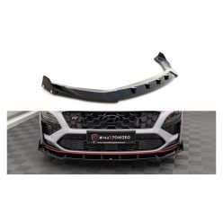 Splitter Hyundai Kona N Mk1 Front Gloss Black v.2 + Flaps