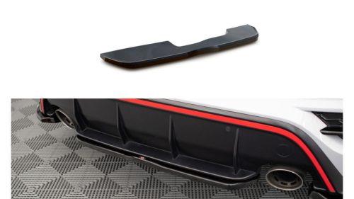 Splitter Hyundai Kona N Mk1 Rear Central Gloss Black