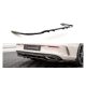 Splitter Mercedes-Benz C C205 Facelift Rear Central with Diffuser Gloss Black