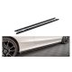 Diffuser Mercedes-Benz C C205 Facelift Side Skirts Gloss Black