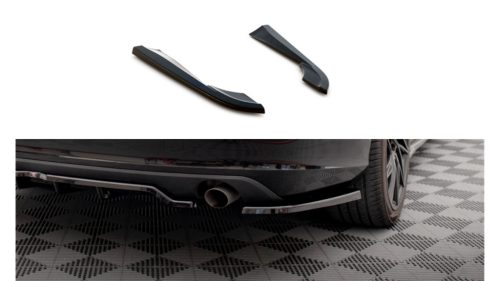 Splitter Volvo V90 II Rear Side Gloss Black