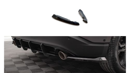 Splitter Ford Edge II Rear Side v.1 Gloss Black