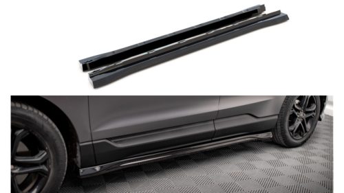 Diffuser Ford Edge II Side Skirts Gloss Black