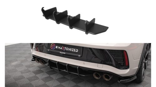 Diffuser Volkswagen T-Roc Facelift R Rear Street Pro Black