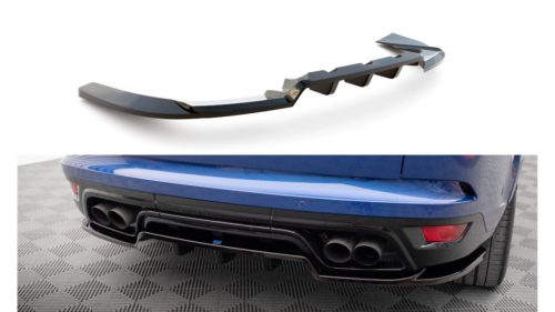 Splitter Land Rover Range Rover Sport SVR II Rear Central with Diffuser Gloss Black