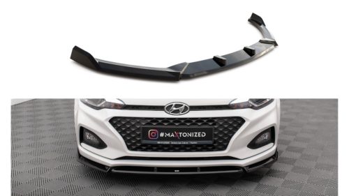 Splitter Hyundai I20 II Facelift Front v.2 Gloss Black