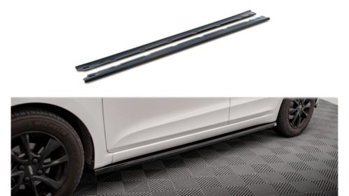 Diffuser Hyundai I20 II Facelift Side Skirts Gloss Black