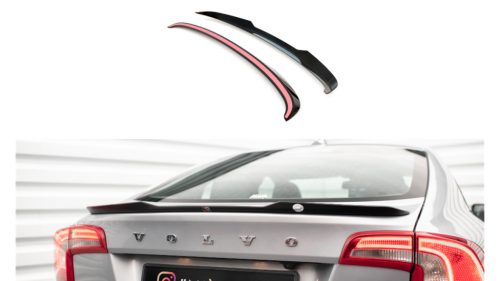 Spoiler Cap Volvo S60 II R-Design Gloss Black