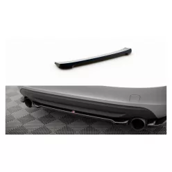 Splitter Volvo S60 II R-Design Rear Central Gloss Black