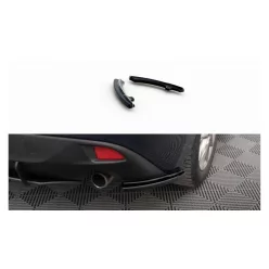 Splitter Mazda 3 III Rear Side Gloss Black