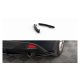 Splitter Mazda 3 III Rear Side Gloss Black