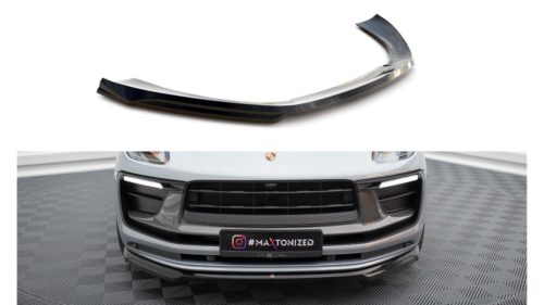 Splitter Porsche Macan I Facelift 2 Front Gloss Black