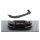 Splitter Audi RS6 C6 Front Pro + flaps Black-Red