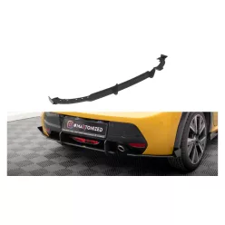   Splitter Peugeot 208 GT II Rear Side Street Pro Black + Gloss Flaps
