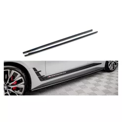 Diffuser BMW 4 G26 M-Pack Side Skirts v.2 Gloss Black