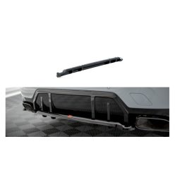   Splitter BMW 3 G20 G21 Facelift M-Pack Rear Central with Diffuser v.1 Gloss Black