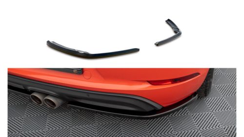 Splitter Porsche 718 Cayman 982c Rear Side