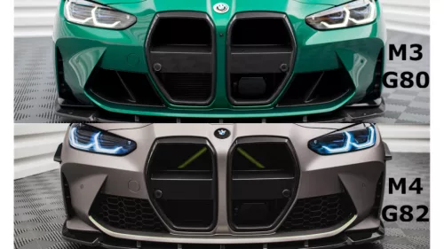 Grill BMW 4 G82 3 G80 M-Pack Radar ACC Carbon