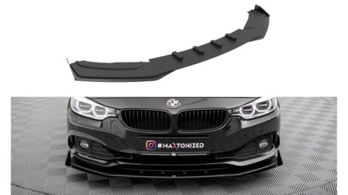 Splitter BMW 4 F36 Front Pro + flaps Black