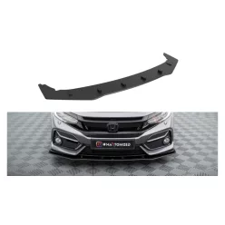 Splitter Honda Civic X Sport Front Pro Black-Red