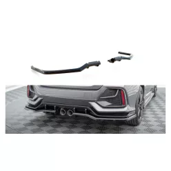   Splitter Honda Civic X Facelift Sport Rear Central with Diffuser