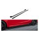 Diffuser Honda Civic XI Type-R Side Skirts Street Pro Black + Gloss Flaps