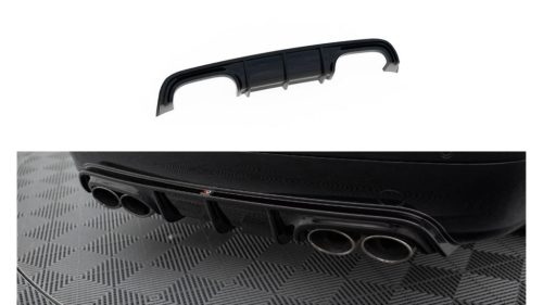 Diffuser Mercedes-Benz CLK W209 Rear Valance Gloss Black