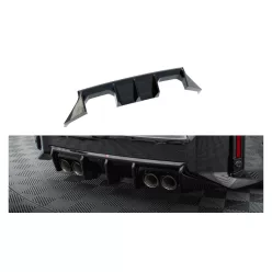 Diffuser BMW 2 G87 M-Pack Rear Valance v.1 Gloss Black